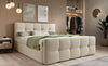 Luxuriöses Bouclé Boxspringbett Cozy: Eleganter Komfort mit Praktischem Stauraum
