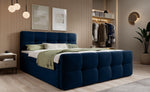 Lade das Bild in den Galerie-Viewer, Boxspringbett Cozy Samt: Luxuriöser Komfort, Eleganz und Praktischer Stauraum
