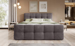 Lade das Bild in den Galerie-Viewer, Boxspringbett Cozy Samt: Luxuriöser Komfort, Eleganz und Praktischer Stauraum
