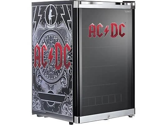 CUBES HC 203 E ACDC Getränkekühlschrank 115L Schwarz Rot