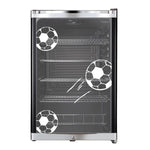Lade das Bild in den Galerie-Viewer, CUBES HC 258 E Fußball-Getränkekühlschrank 115L Schwarz mit Glastür
