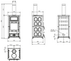 La Nordica Concita 2.0 Holzofen mit 11,8 kW Leistung