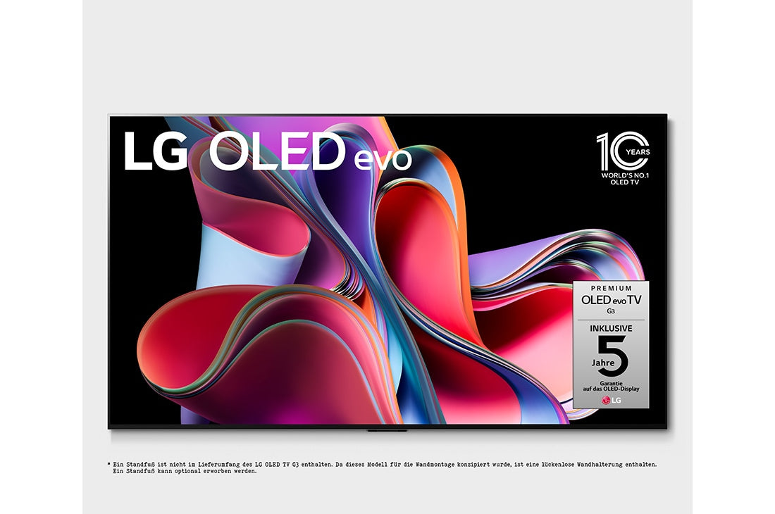 LG OLED evo G3 55 Zoll 4K HDR Smart TV für Heimkino & Gaming