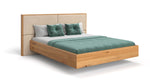Lade das Bild in den Galerie-Viewer, Elegantes Massivholz-Bett Valent: Schwebendes Design, Eiche, Luxus für Ihr Schlafzimmer
