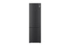 LG Kühl-Gefrierkombination 384L Smart Inverter Kompressor Matte Black EEK C