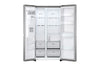 LG Side-by-Side Kühlschrank, Silber, Door-in-Door, 635L, Eis- & Wasserspender