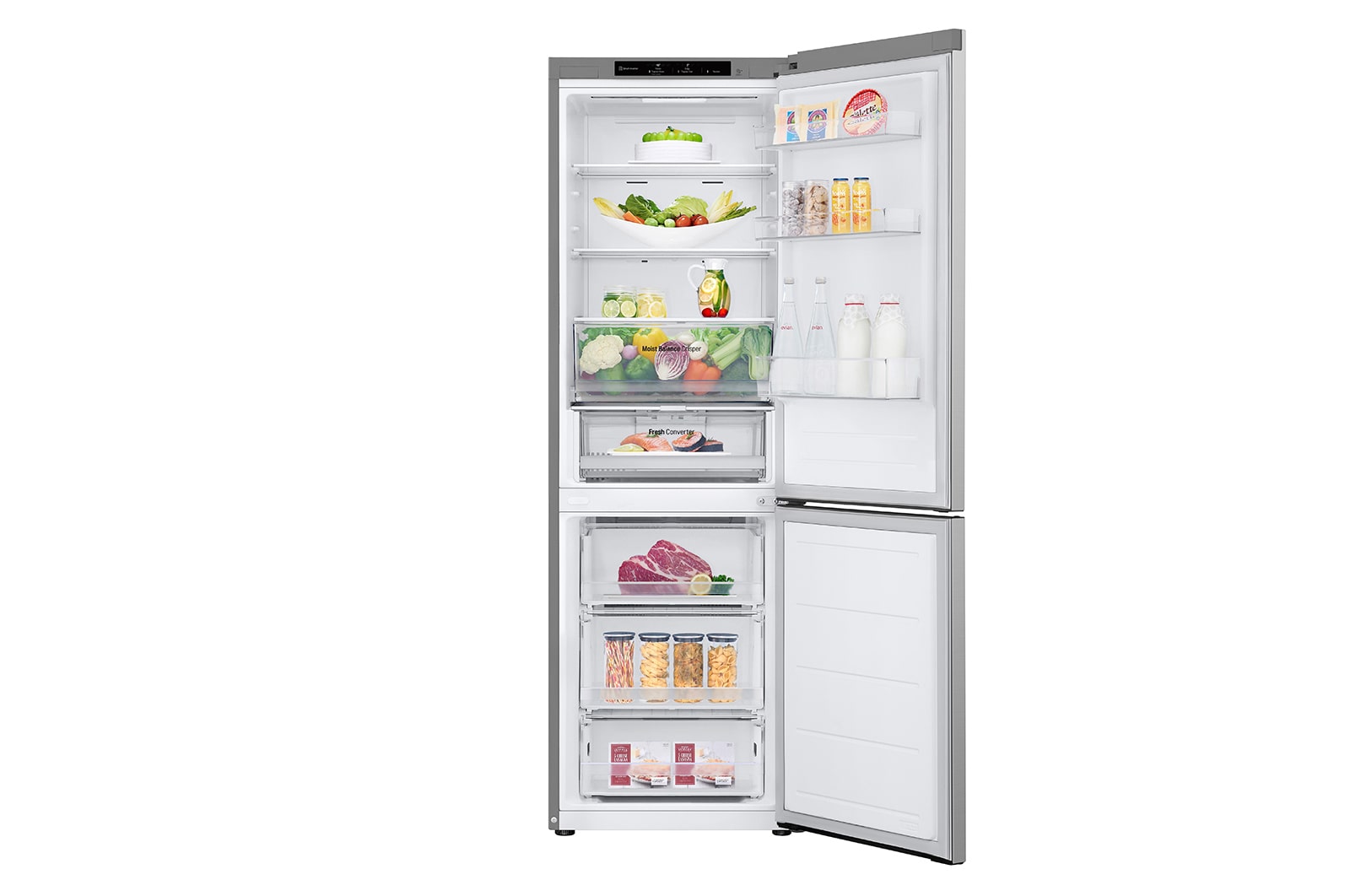 LG GBV3100CPY Kühl-Gefrierkombination: Effizient, leise, 344L, Smart Inverter Compressor