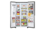 Lade das Bild in den Galerie-Viewer, LG GSXV91PZAE Side-by-Side Kühlschrank: InstaView, Eisspender, 635L, Platinum Silber
