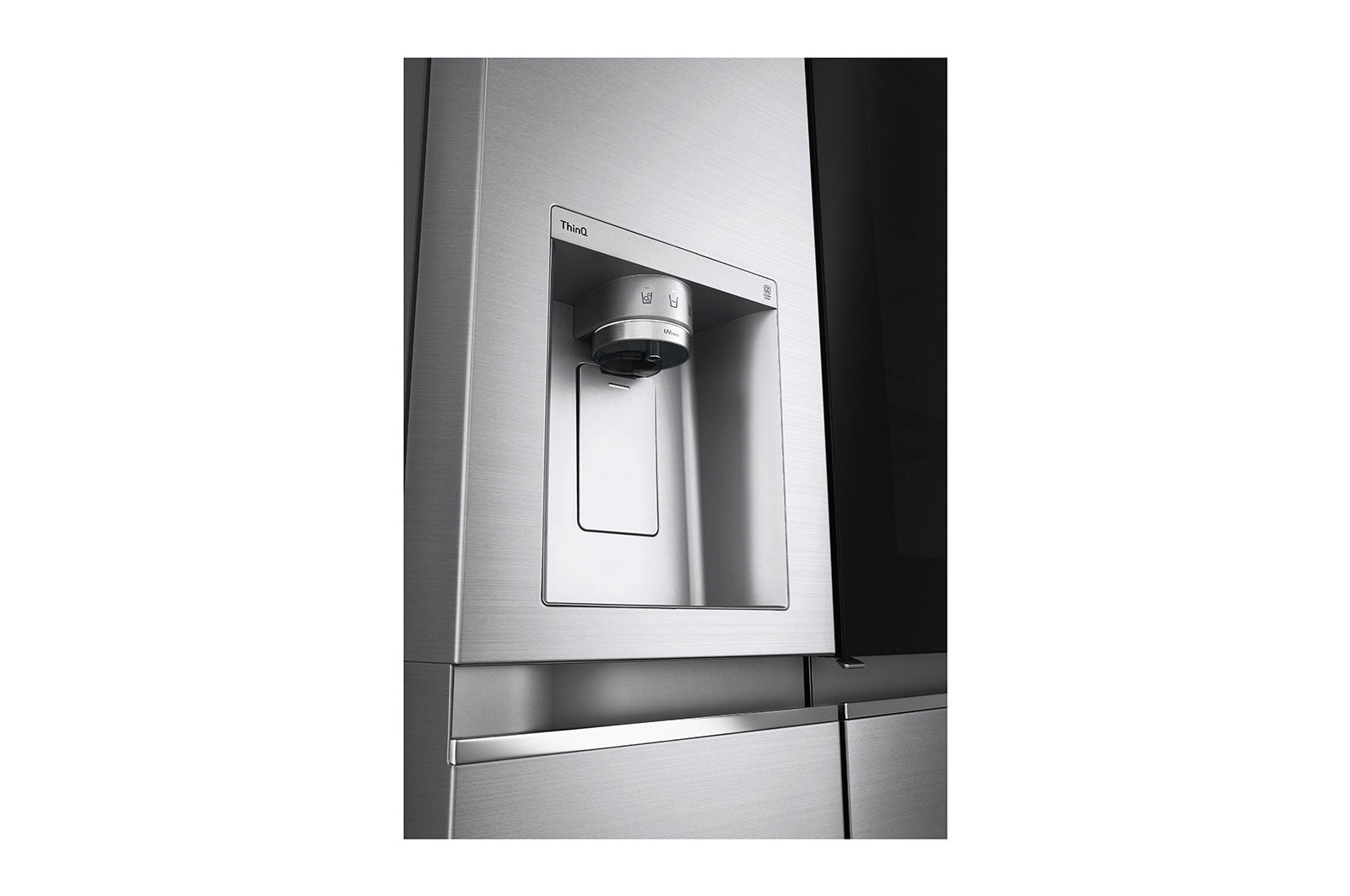 LG GSXV91PZAE Side-by-Side Kühlschrank: InstaView, Eisspender, 635L, Platinum Silber