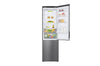 LG Kühl-Gefrierkombination 384L, Inverter Linear Kompressor, A-Klasse, Platinum Silber