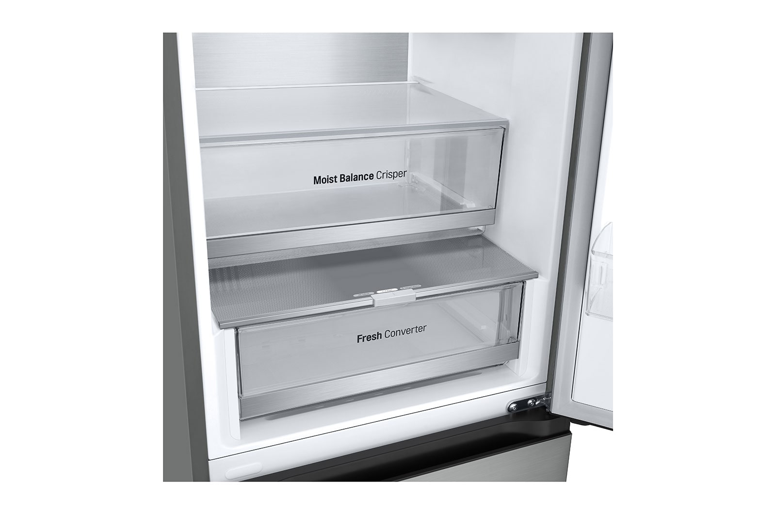 LG Kühl-Gefrierkombination A, 387L, 203cm, Total No Frost, Smart Inverter