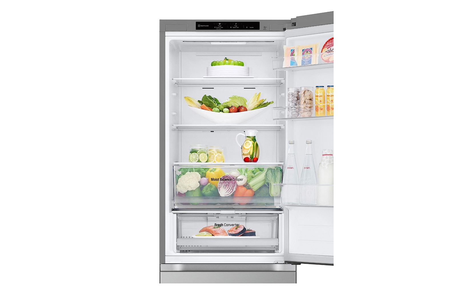 LG GBV3100CPY Kühl-Gefrierkombination: Effizient, leise, 344L, Smart Inverter Compressor