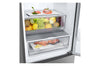 LG Kühl-Gefrierkombination 384L, Inverter Linear Kompressor, A-Klasse, Platinum Silber