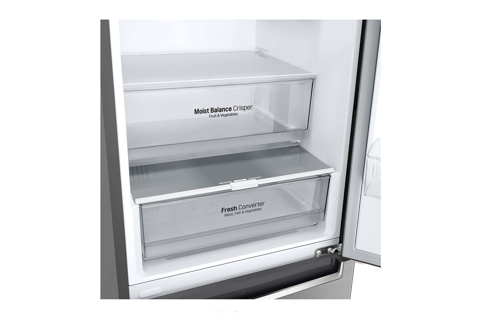 LG GBB61PZGCN1 Kühl-Gefrierkombination: Smart Inverter Compressor, C, 341L
