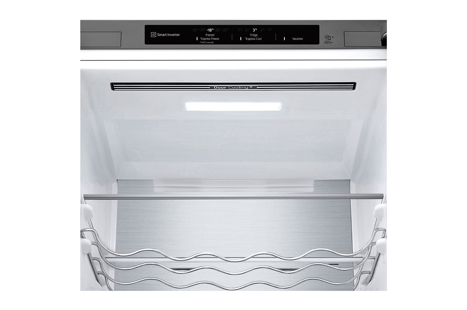 LG Kühl-Gefrierkombination A, 387L, 203cm, Total No Frost, Smart Inverter
