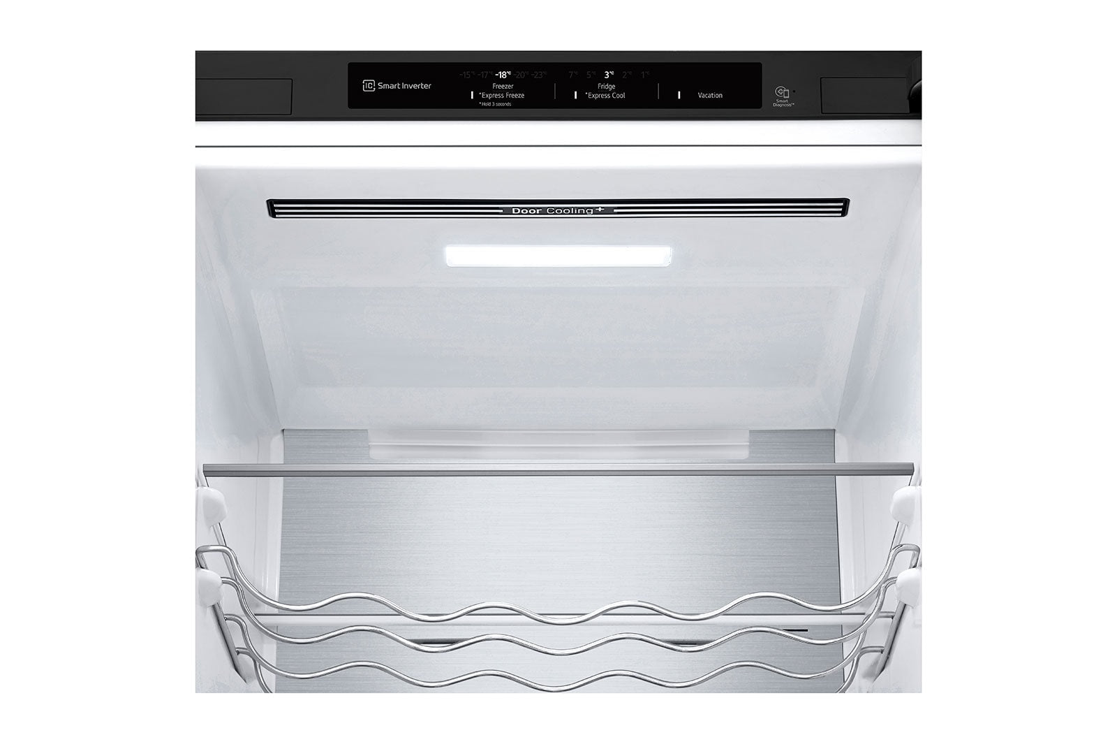 LG GBV7280CEV Kühl-Gefrierkombination 387L, Smart Inverter Kompressor, Essence Black Steel