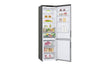 LG Kühl-Gefrierkombination 384L, Inverter Linear Kompressor, A-Klasse, Platinum Silber
