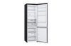 LG Kühl-Gefrierkombination 384L Smart Inverter Kompressor Matte Black EEK C
