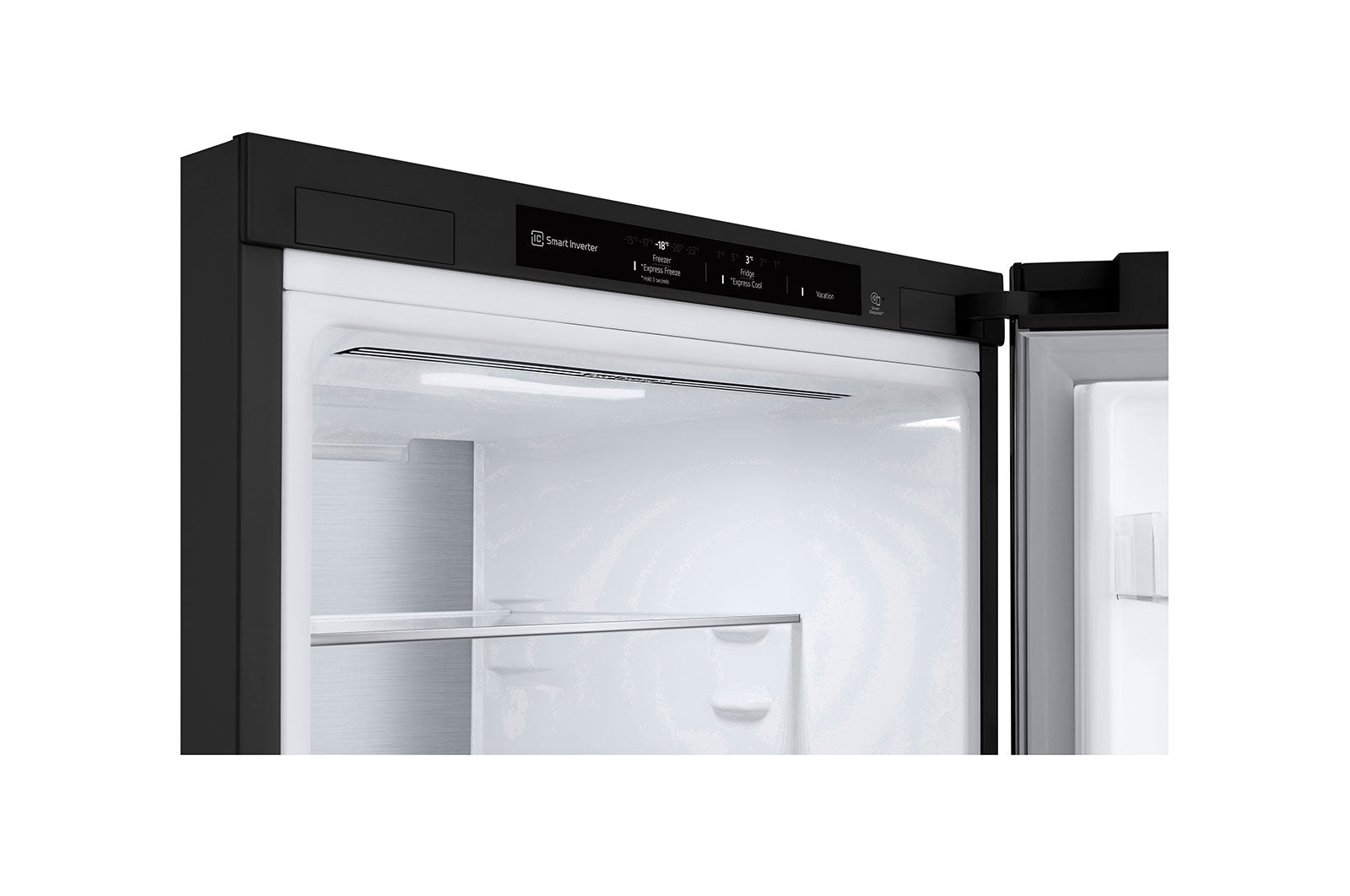 LG GBV7280CEV Kühl-Gefrierkombination 387L, Smart Inverter Kompressor, Essence Black Steel