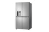 LG GML960PYFE Multi-Door Kühlschrank: Prime Silver, 637L, Eis- & Wasserspender
