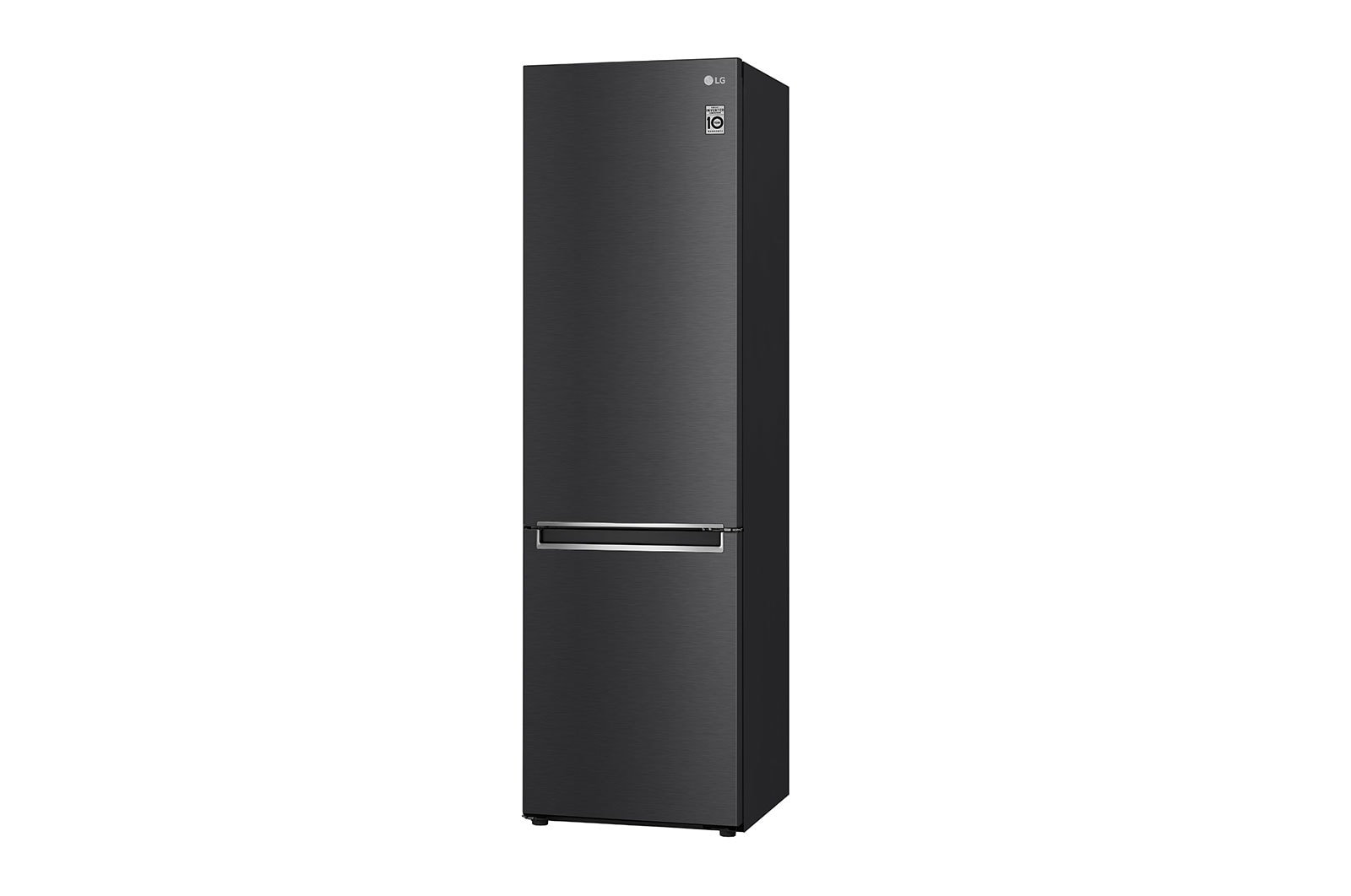 LG GBB62MCGGN Kühl-Gefrierkombination 384L, Mattschwarz, Smart Inverter Kompressor