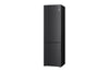 LG Kühl-Gefrierkombination 384L Smart Inverter Kompressor Matte Black EEK C