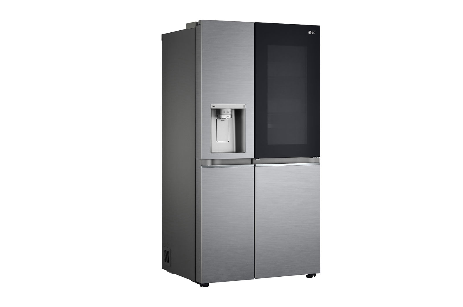 LG GSXV91PZAE Side-by-Side Kühlschrank: InstaView, Eisspender, 635L, Platinum Silber