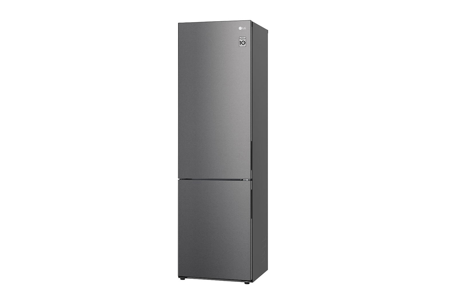 LG Kühl-Gefrierkombination 384L Smart Inverter, Dark Graphite, Energieeffizienz C