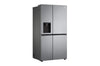 LG Side-by-Side Kühlschrank, Silber, Door-in-Door, 635L, Eis- & Wasserspender
