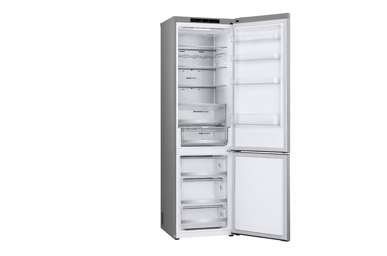 LG Kühl-Gefrierkombination A, 387L, 203cm, Total No Frost, Smart Inverter