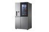 LG GSXV91PZAE Side-by-Side Kühlschrank: InstaView, Eisspender, 635L, Platinum Silber