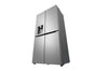 LG GML960PYFE Multi-Door Kühlschrank: Prime Silver, 637L, Eis- & Wasserspender