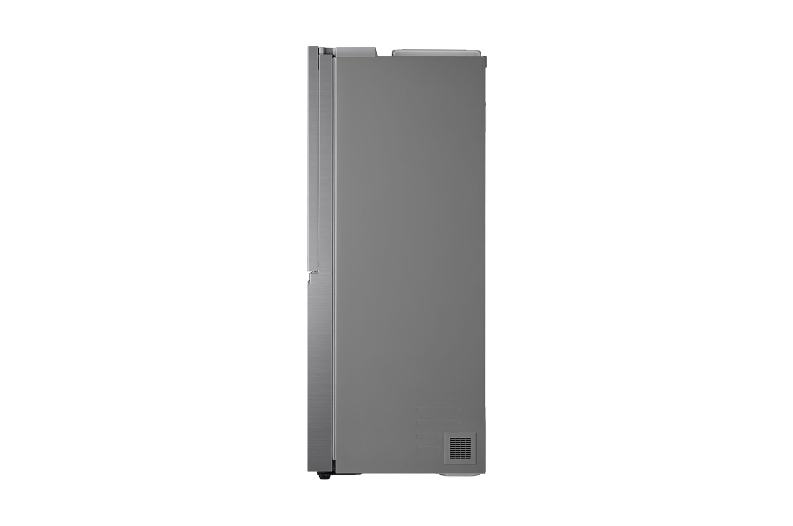 LG Side-by-Side Kühlschrank, Silber, Door-in-Door, 635L, Eis- & Wasserspender