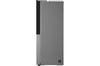 LG Side-by-Side Kühlschrank InstaView 635L, Eis, Crushed Ice, Wasserspender, Smart Inverter