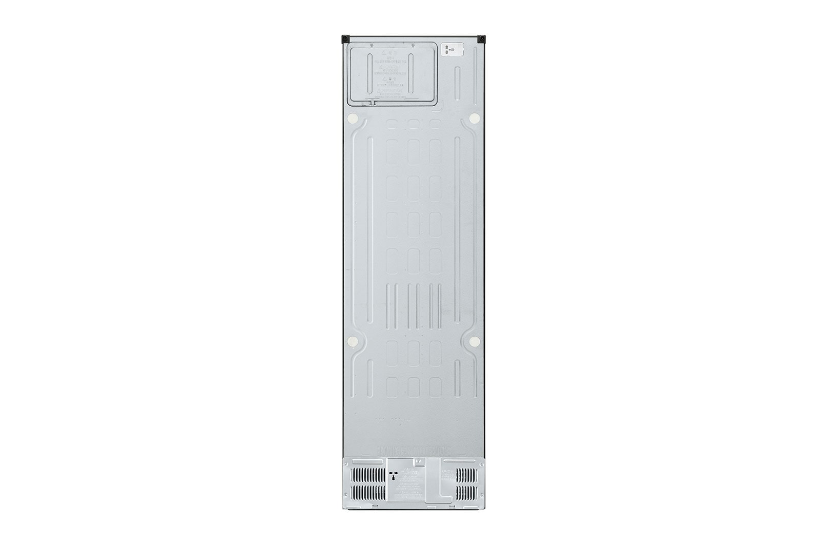 LG NatureFRESH Kühl-Gefrierkombination Steel, 384L, Smart Inverter, Linear Cooling, leise