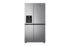 LG GSLV71PZTD Side-by-Side Kühlschrank: Geräumig, Smart, Eis- und Wasserspender