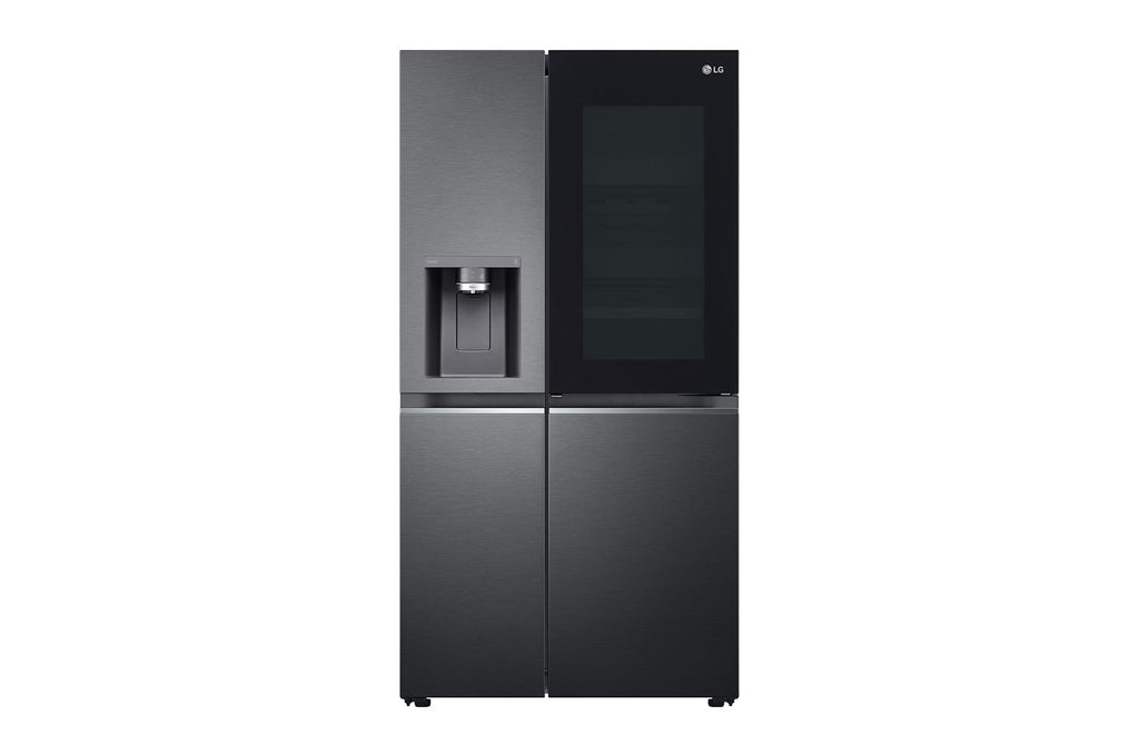 LG InstaView Side-by-Side Kühlschrank: Smart, Effizient mit Eis- & Wasserspender