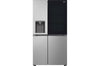 LG Side-by-Side Kühlschrank InstaView 635L, Eis, Crushed Ice, Wasserspender, Smart Inverter