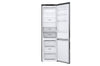 LG Kühl-Gefrierkombination 384L Smart Inverter, Dark Graphite, Energieeffizienz C