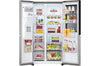 LG Side-by-Side Kühlschrank InstaView 635L, Eis, Crushed Ice, Wasserspender, Smart Inverter