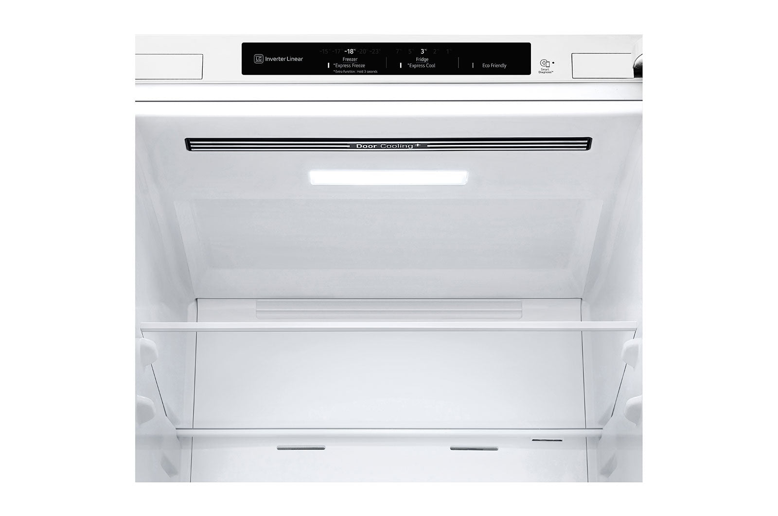 LG GBB61SWGCN1 Kühl-Gefrierkombination: Smart Inverter, NatureFRESH, Super White