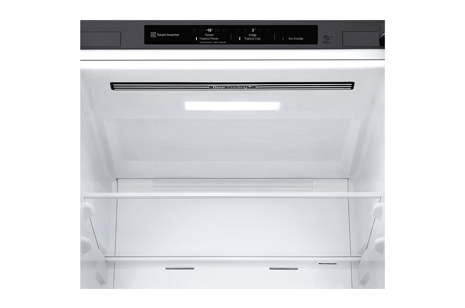 LG NatureFRESH Kühl-Gefrierkombination Edelstahl, 384L, Smart Inverter Compressor, 203cm hoch