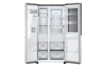 Lade das Bild in den Galerie-Viewer, LG GSXV90BSDE InstaView Side-by-Side Kühlschrank mit Craft Ice &amp; Wasserspender
