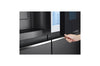 LG InstaView Side-by-Side Kühlschrank: Smart, Effizient mit Eis- & Wasserspender
