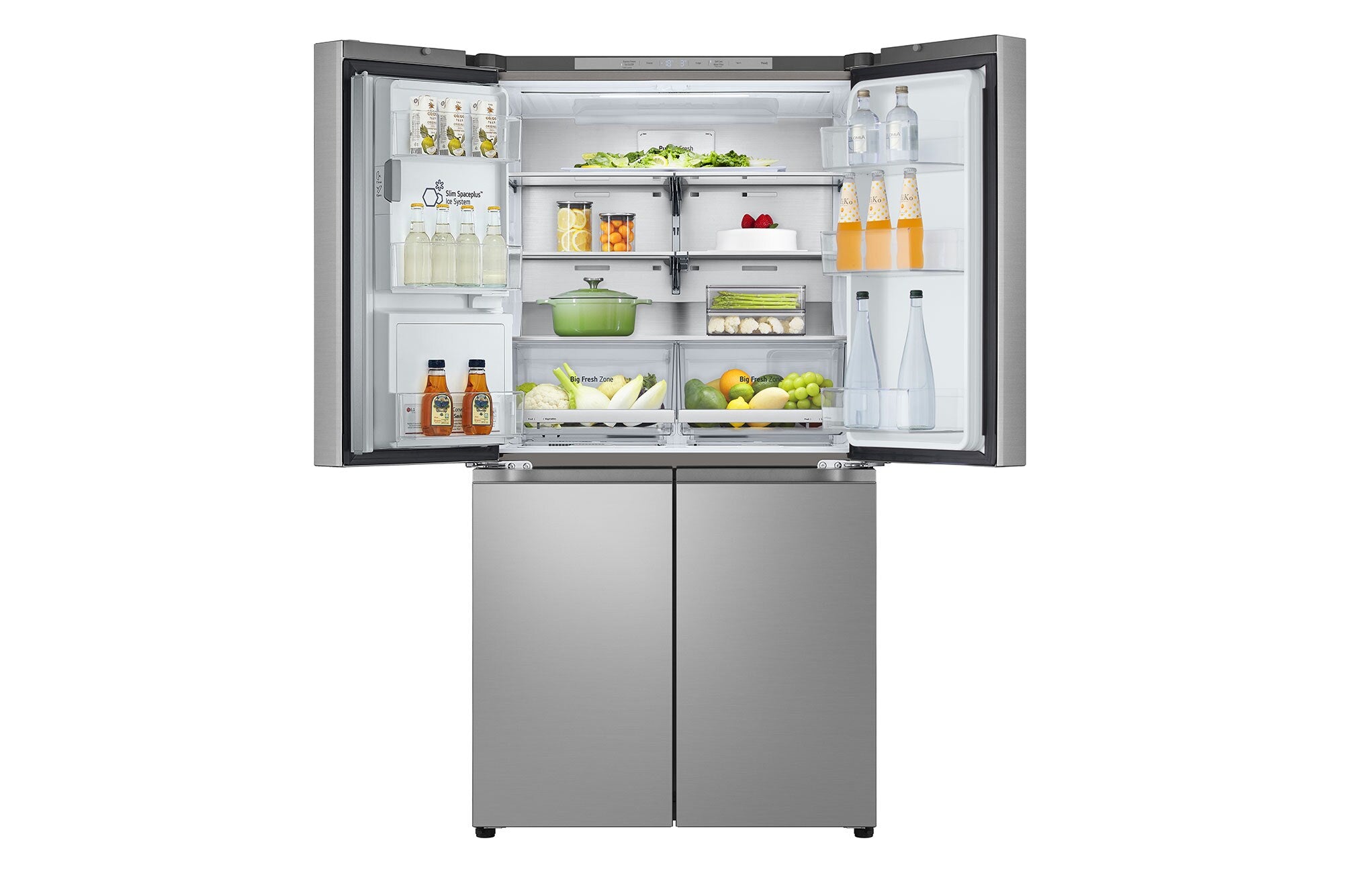 LG GML960PYFE Multi-Door Kühlschrank: Prime Silver, 637L, Eis- & Wasserspender