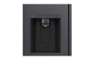 LG Side-by-Side Kühlschrank GSLV71MCTD, Matte Black, Total No Frost, Eis- & Wasserspender, ThinQ Smart