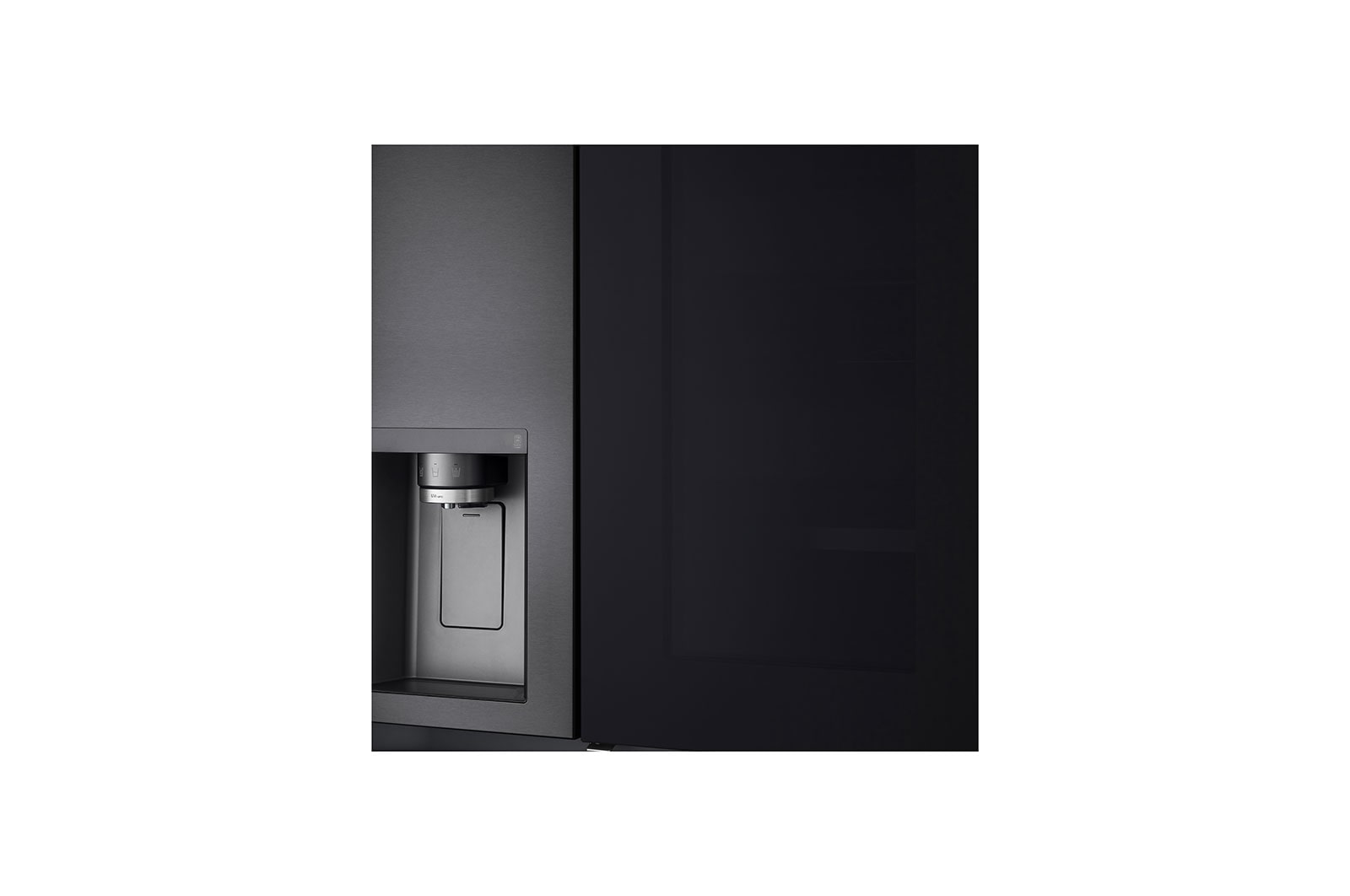 LG InstaView Side-by-Side Kühlschrank: Smart, Effizient mit Eis- & Wasserspender