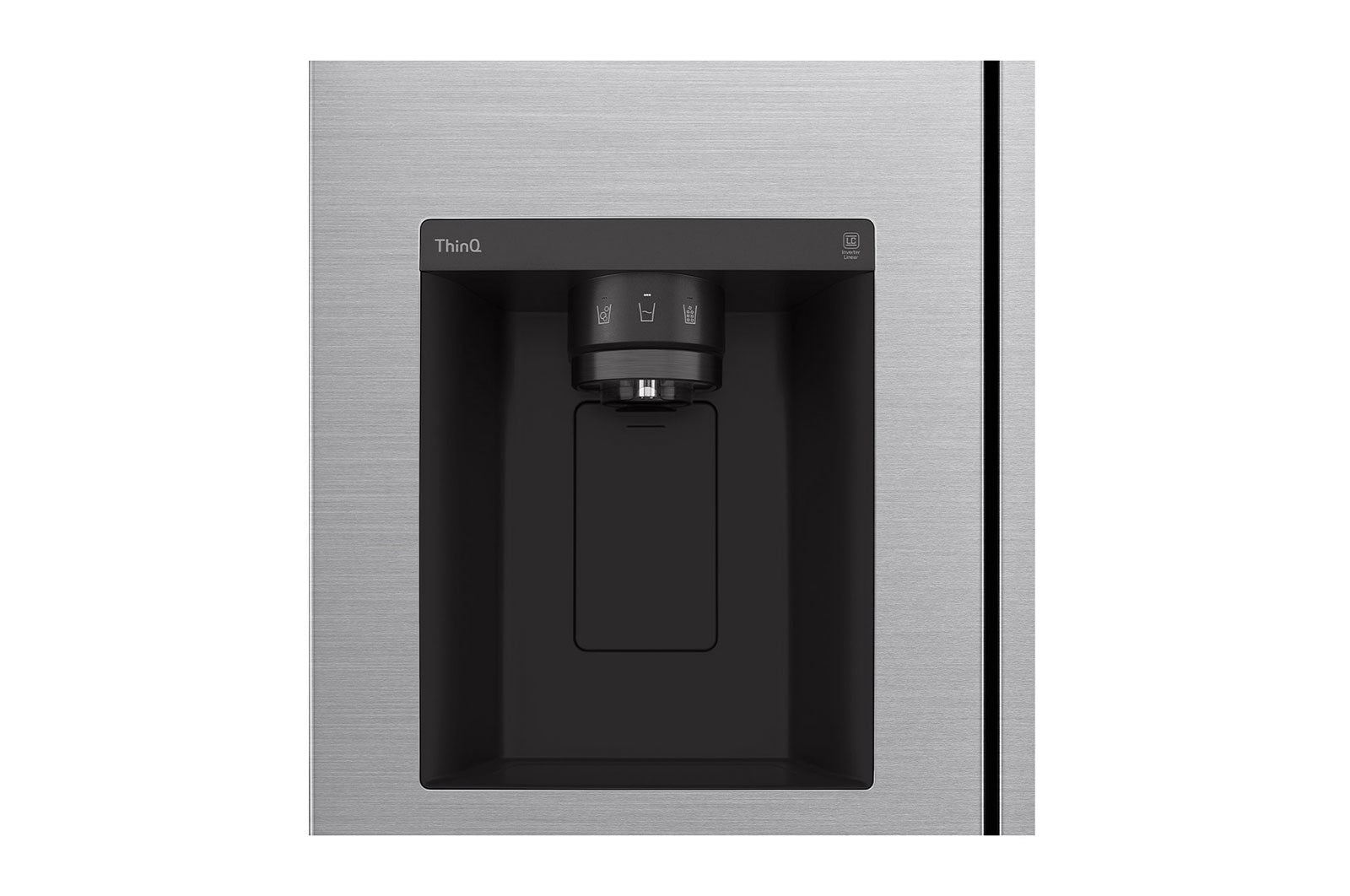 LG GSLV71PZTD Side-by-Side Kühlschrank: Geräumig, Smart, Eis- und Wasserspender