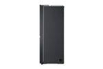 Lade das Bild in den Galerie-Viewer, LG Side-by-Side Kühlschrank GSLV71MCTD, Matte Black, Total No Frost, Eis- &amp; Wasserspender, ThinQ Smart
