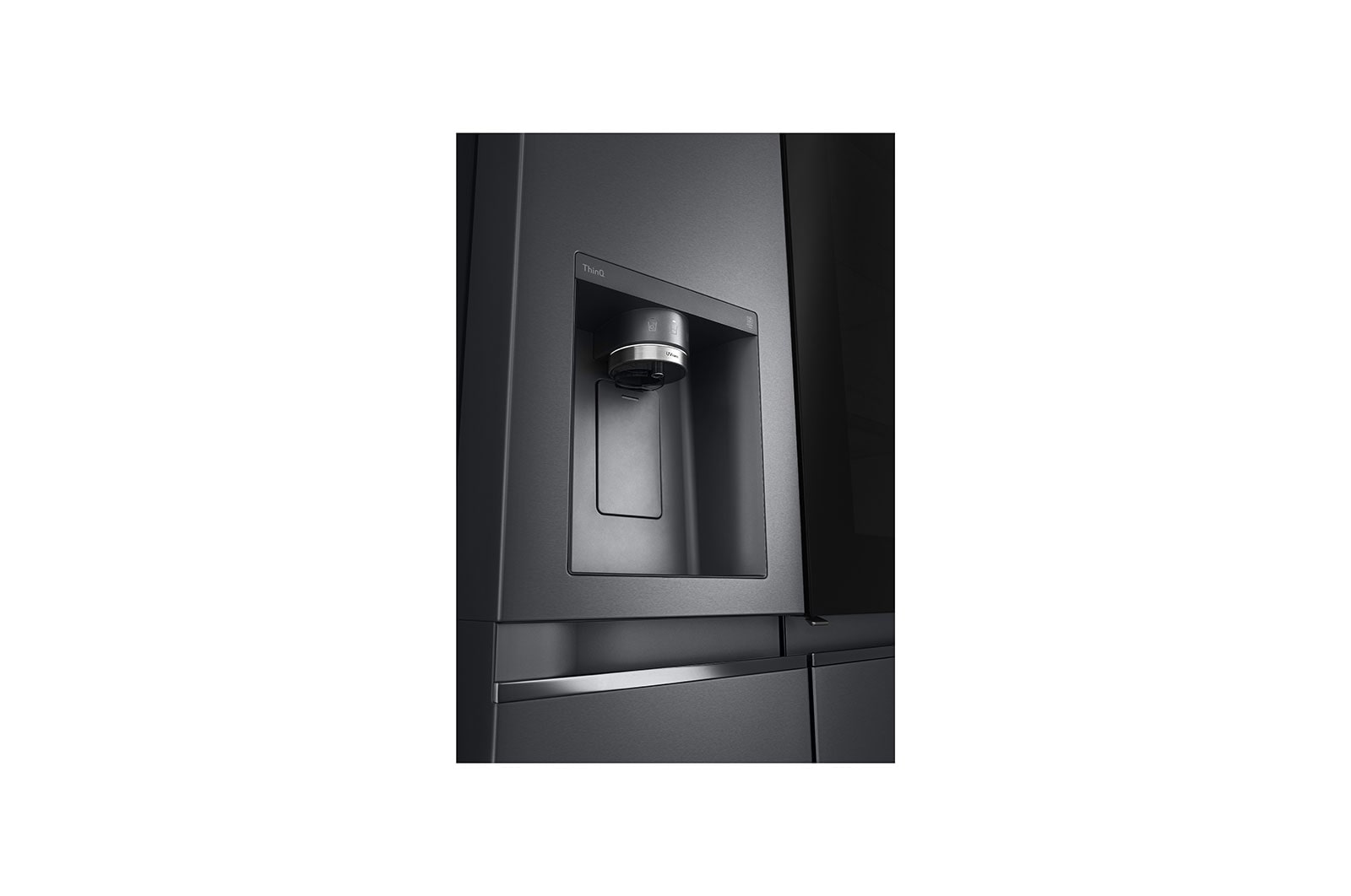 LG InstaView Side-by-Side Kühlschrank: Smart, Effizient mit Eis- & Wasserspender
